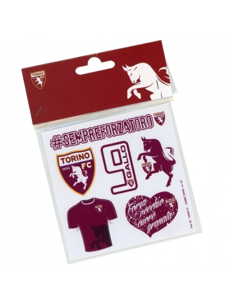 Kit di 7 adesivi TORINO FC